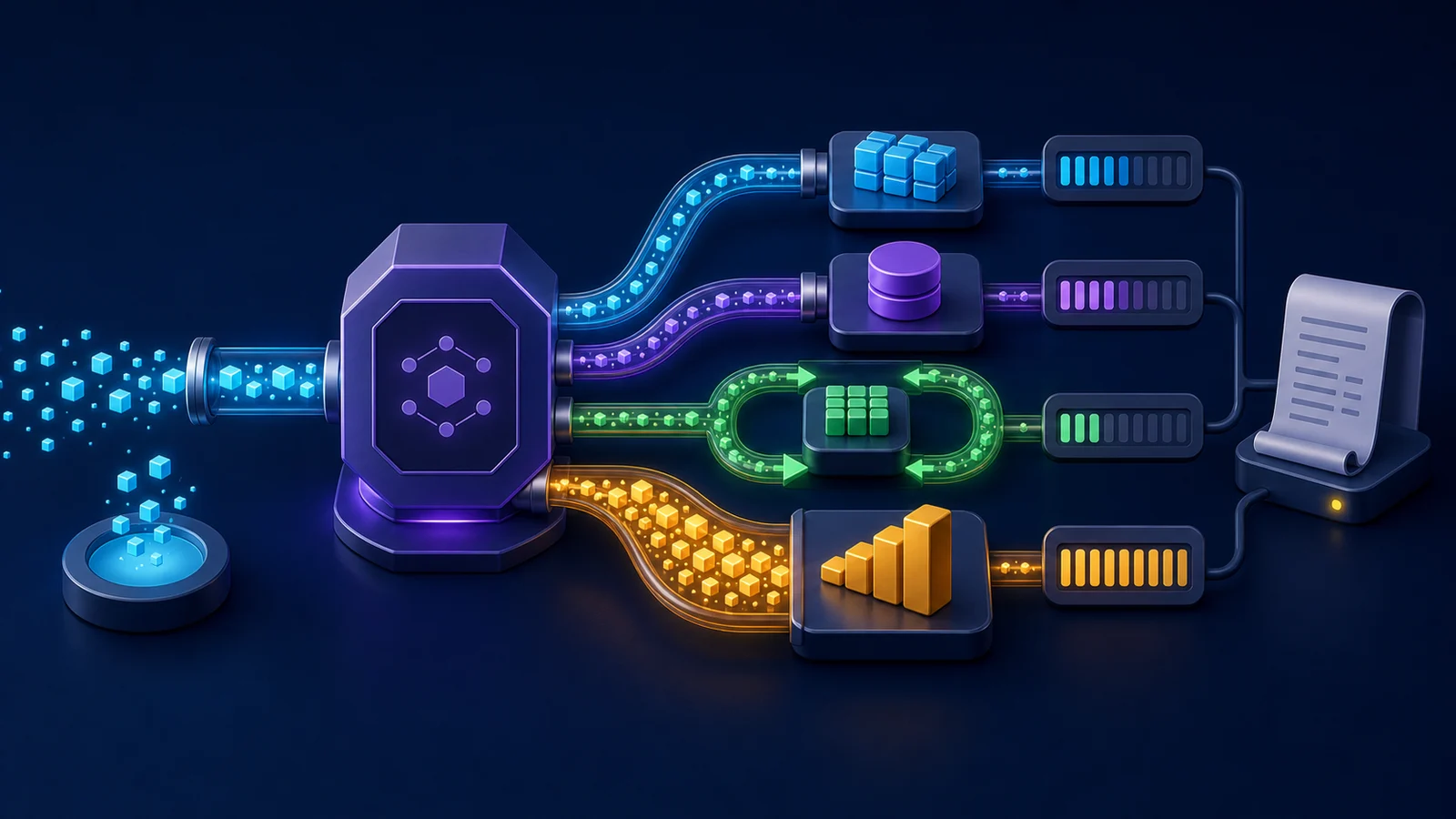 Claude Fable 5 API Token 成本流程图，展示新输入、缓存写入、缓存复用和输出计费路线