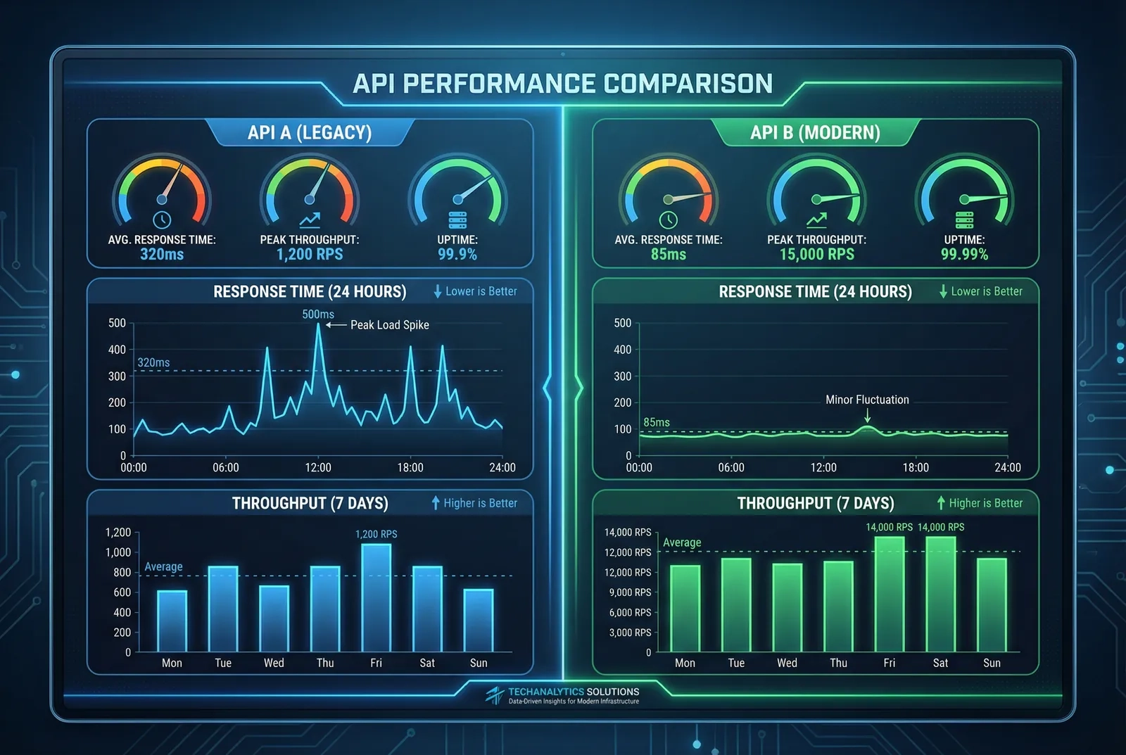 API Performance Comparison