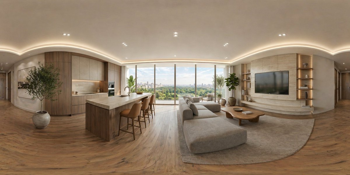 GPT Image 2 360 equirectangular panorama sample