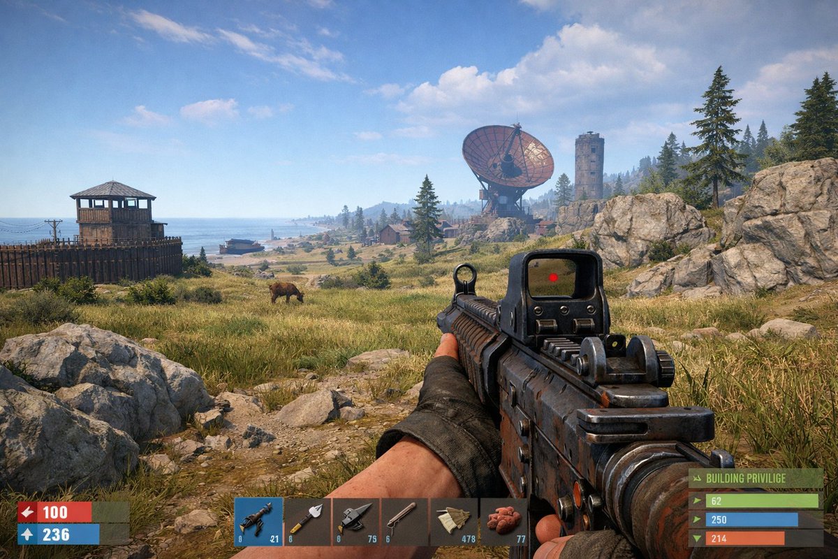 GPT Image 2 Rust in-game screenshot sample