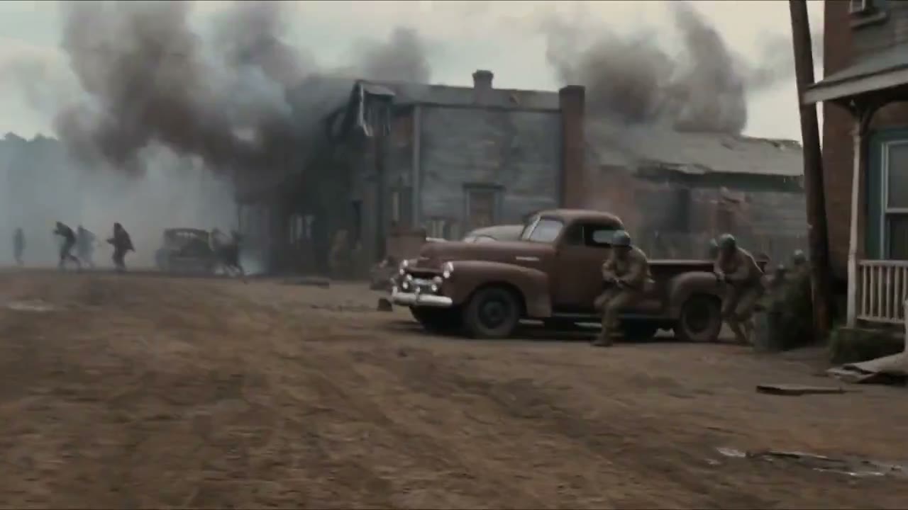 1940s War Newsreel Realism