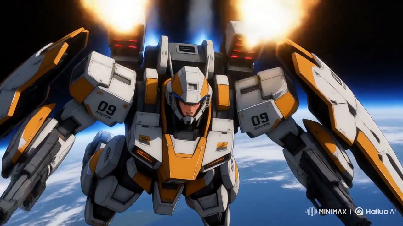 Hover-Bike Anime Race