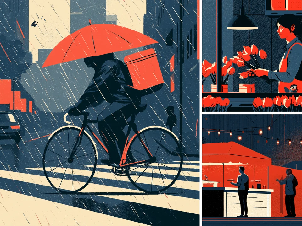 Style-consistent illustration sets