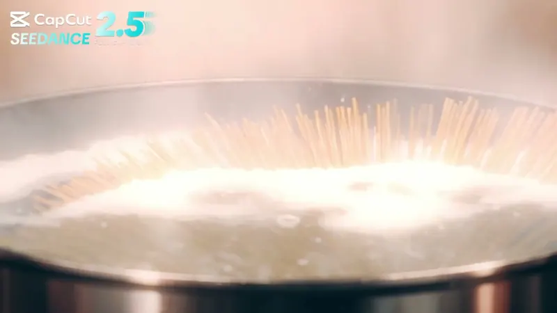 Anime Kitchen Cooking Flow video workflow example, not verified as Seedance 2.5 API output