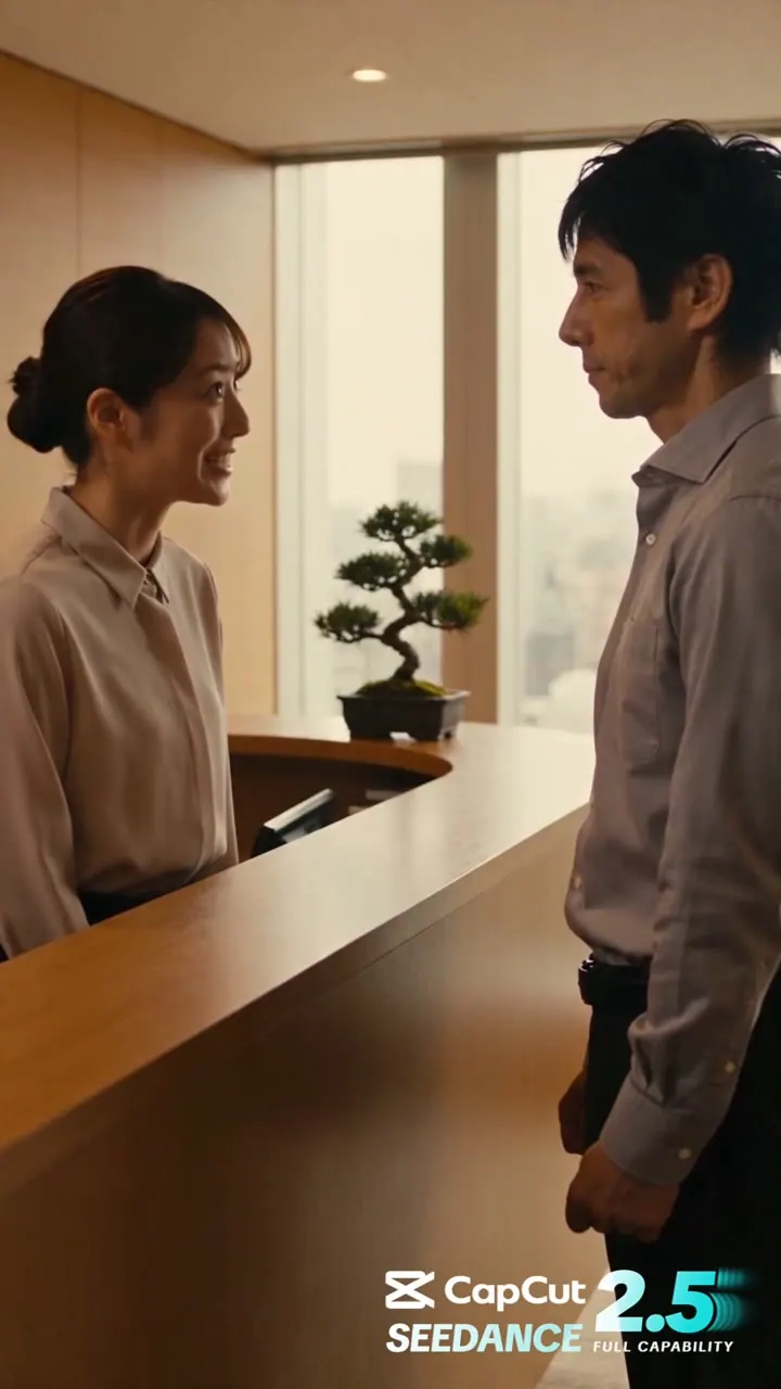5-Second Japanese Dialogue Drama video workflow example, not verified as Seedance 2.5 API output