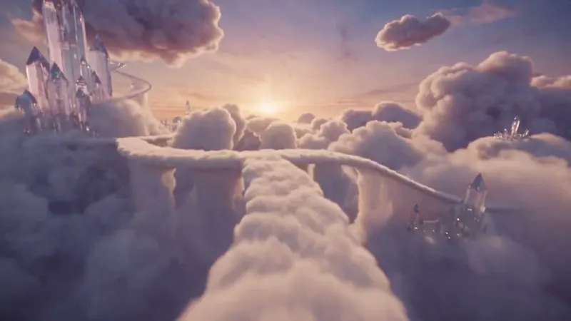 Surreal Cloud World POV With Spatial Audio video workflow example, not verified as Seedance 2.5 API output