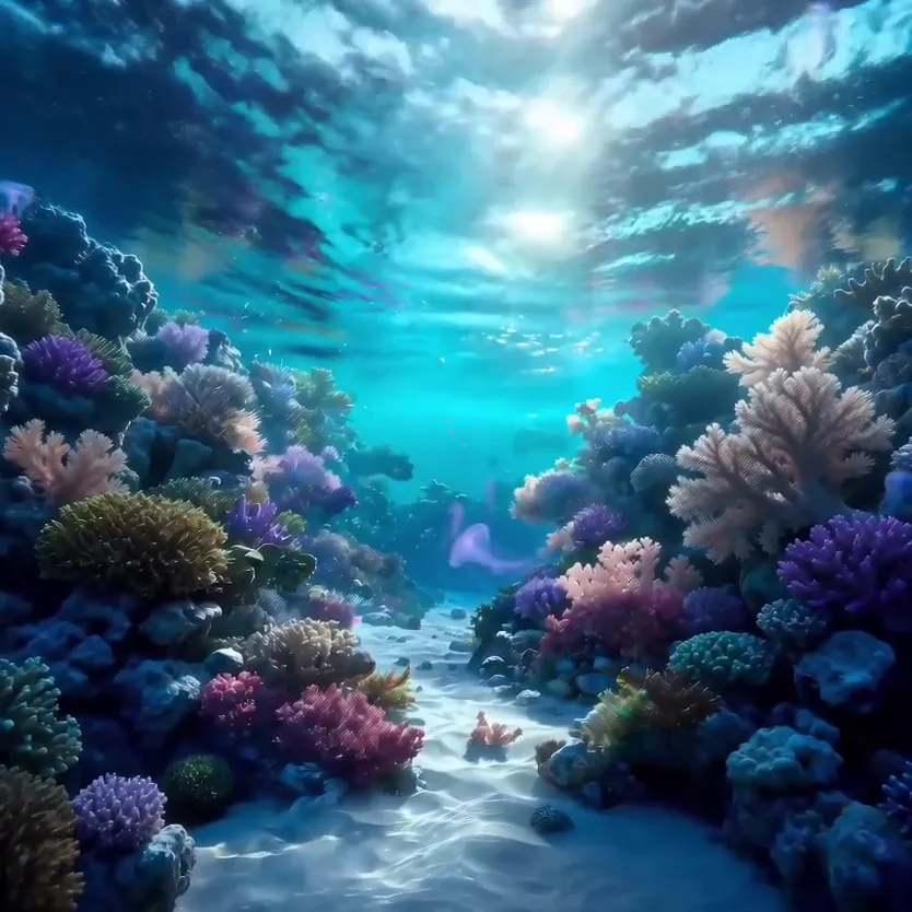 Coral Reef Glowing Jellyfish official Seedance 2.5 showcase clip from the launch materials